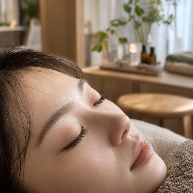 eyelash salon Fuuの店内