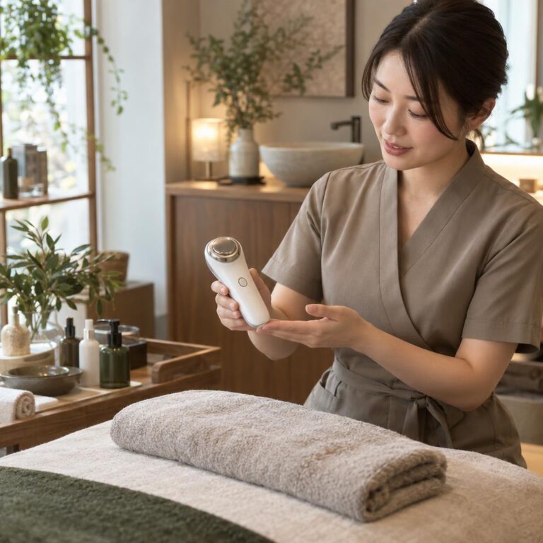 body studio 一花の施術の様子