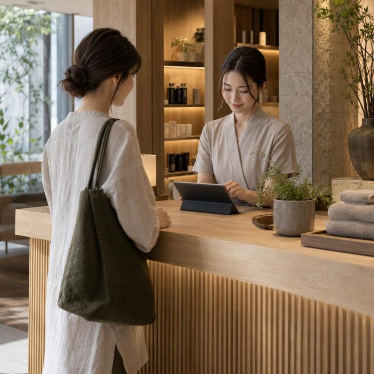 body studio 一花の店内